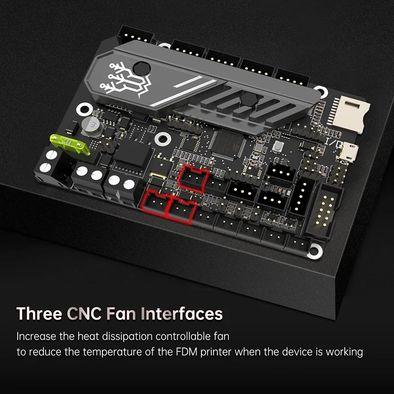 BIGTREETECH-SKR Mini E3 V3.0 Motherboard With TMC2209 UART VS SKR 2 3D Printer Mainboard for Ender 3 5 Pro CR | Компьютеры и офис