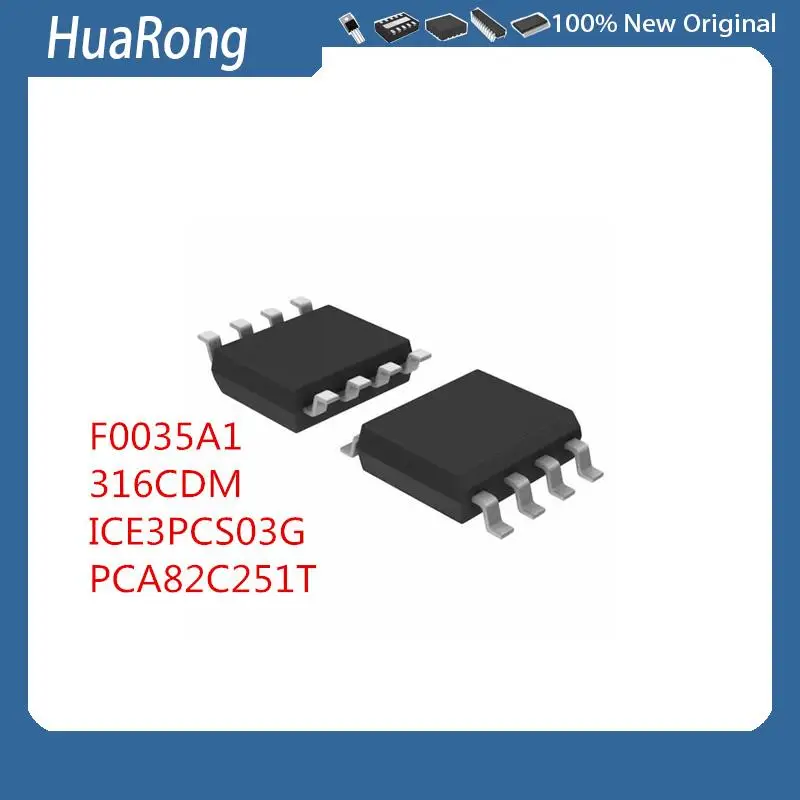 5 шт./лот F0035A1 F0035A F0035 LCD 316CDM ICE3PCS03G PCA82C251T SOP8