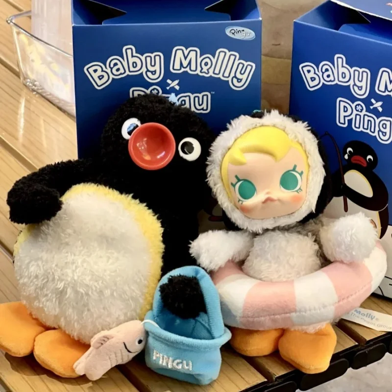 Molly Pingu Happy Fishing серии виниловый кулон слепая коробка Guessing Bag загадочная игрушка