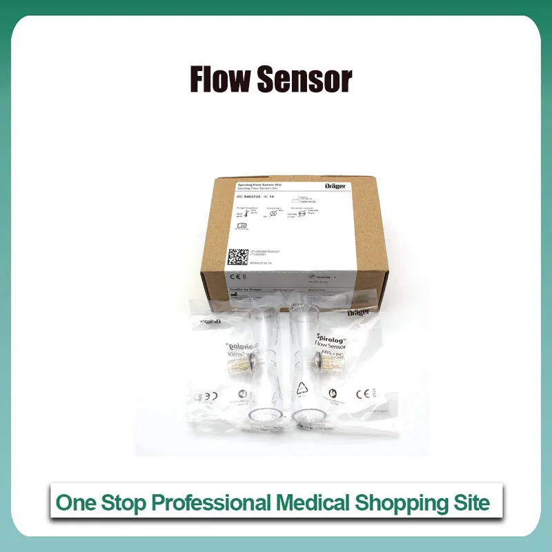

Drager Flow Sensor Exhaled Flow Sensor Ventilator Anesthesia Machine disposable Flow Sensor 5pcs/box 8403735