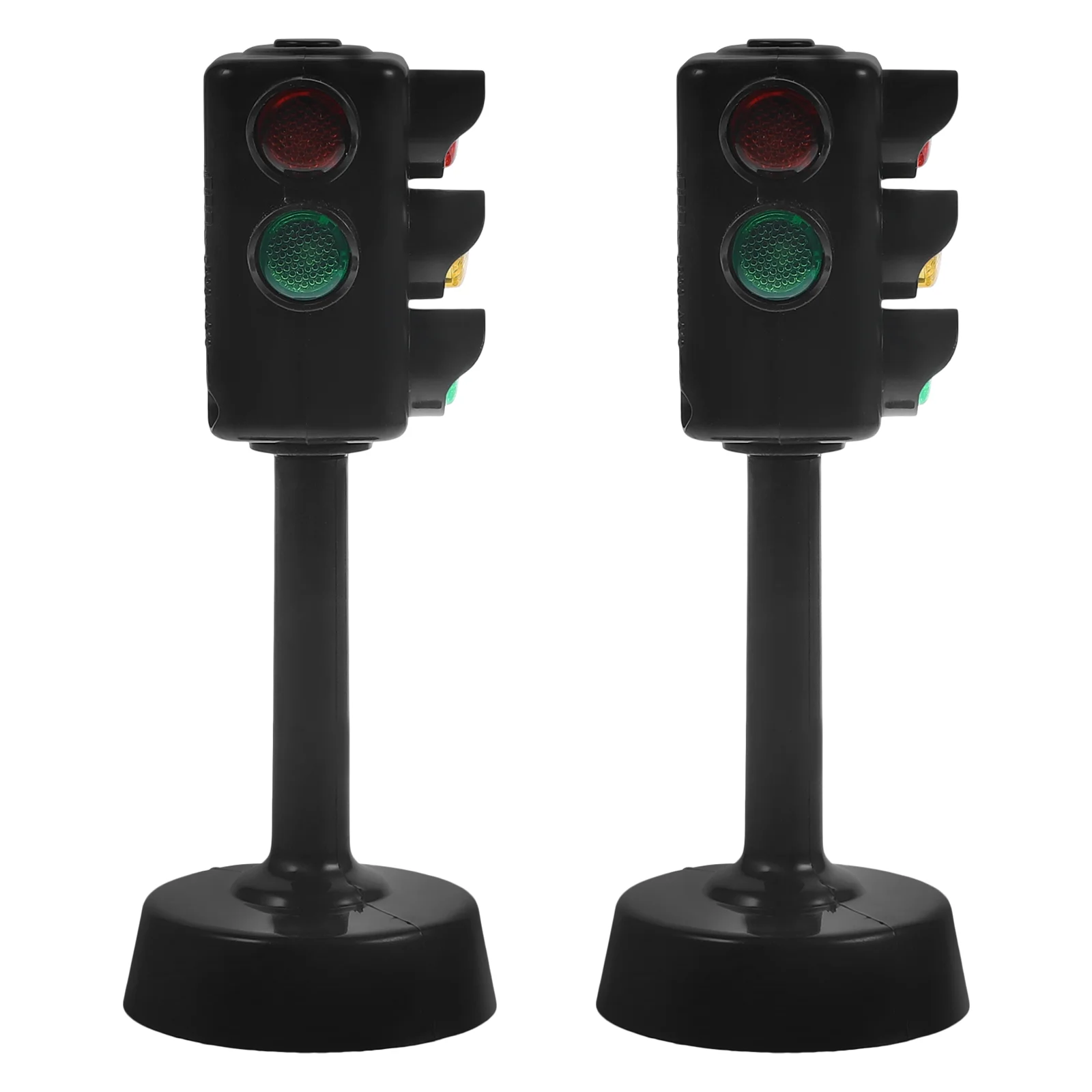 

2pcs traffic lights Traffic Light Traffic Light Model Imulation Traffic Lights Traffic Stop Light Early Education Playset for