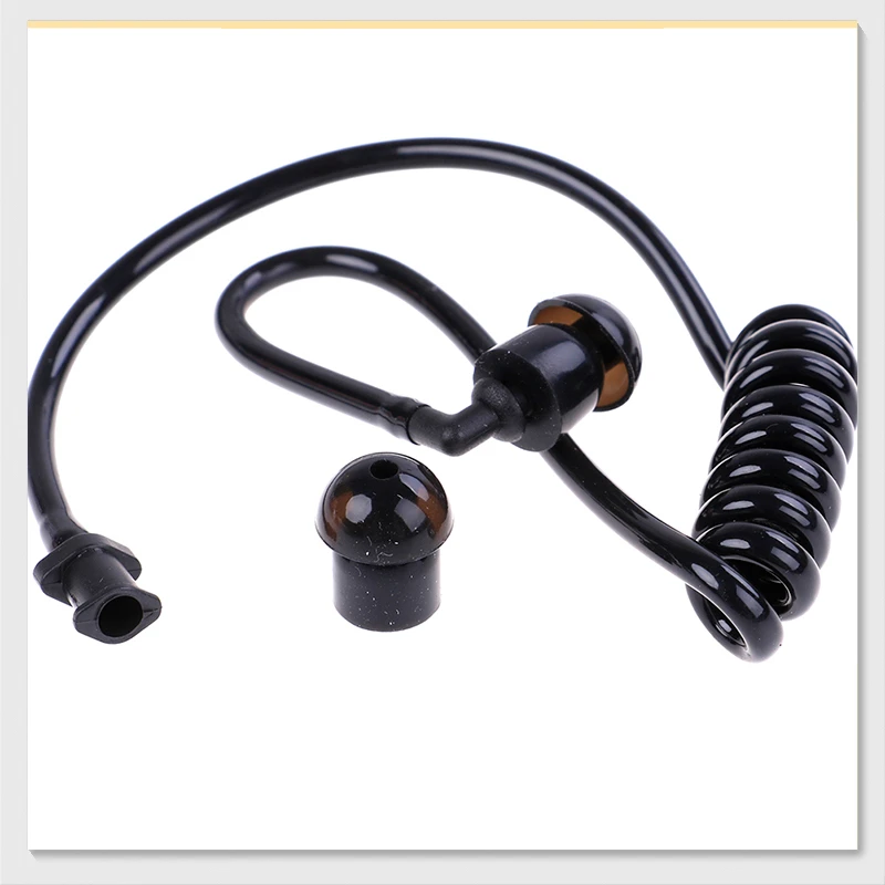 

Spring Air Tube Replacement Walkie Talkie Earphone Coil Acoustic Air Tube Earplug Replacement For Radio Earpiece Headset