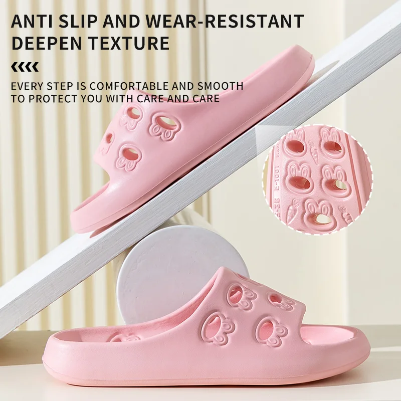 Женские сандалии для ванной летние Нескользящие дома и улицы 2024