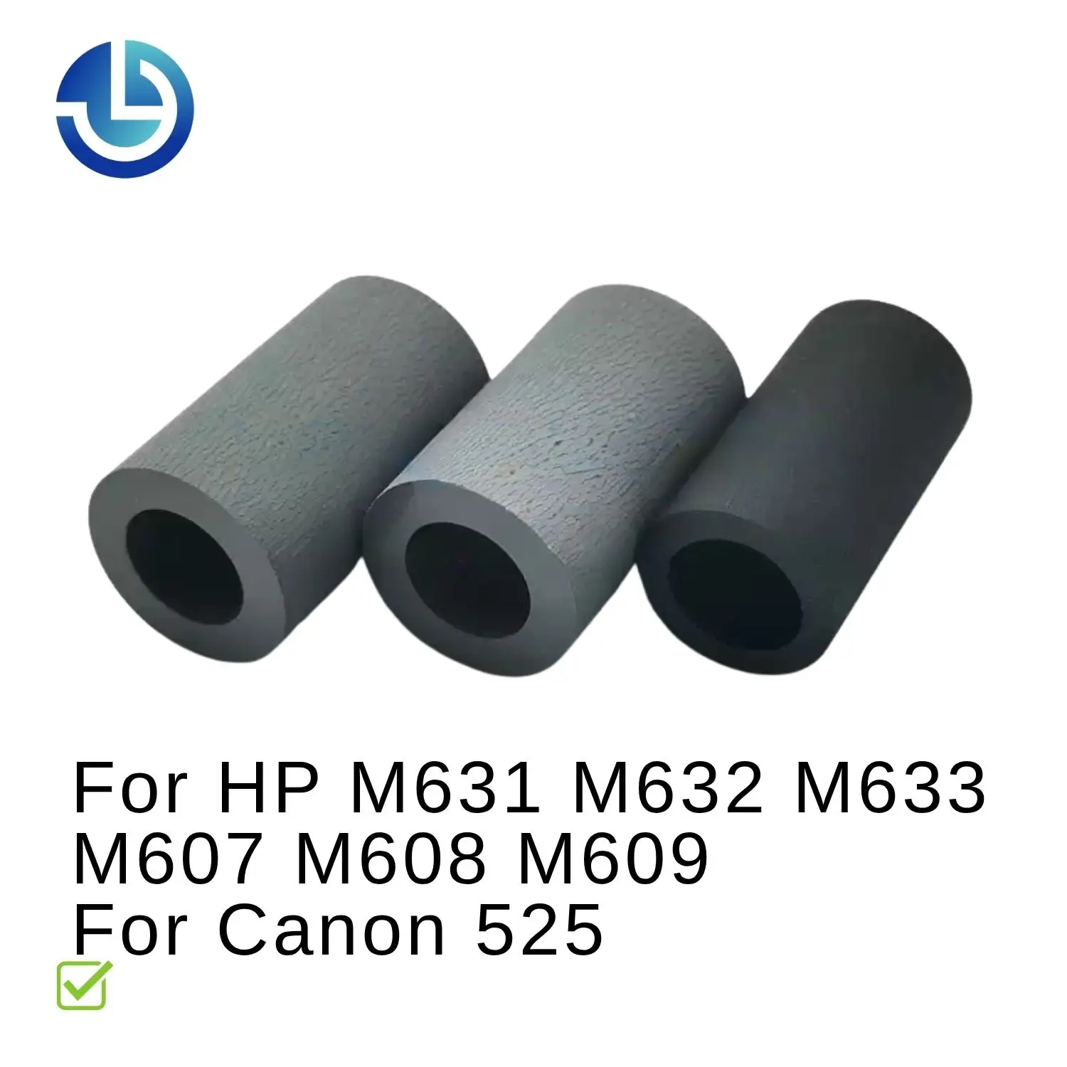 Ролик подачи бумаги (колесо) J8J70-67904 для HP LaserJet Enterprise M631 M632 M633 M607 M608 M609, Canon 525 (art.: 3920db15961ce) - 3920db15961ce