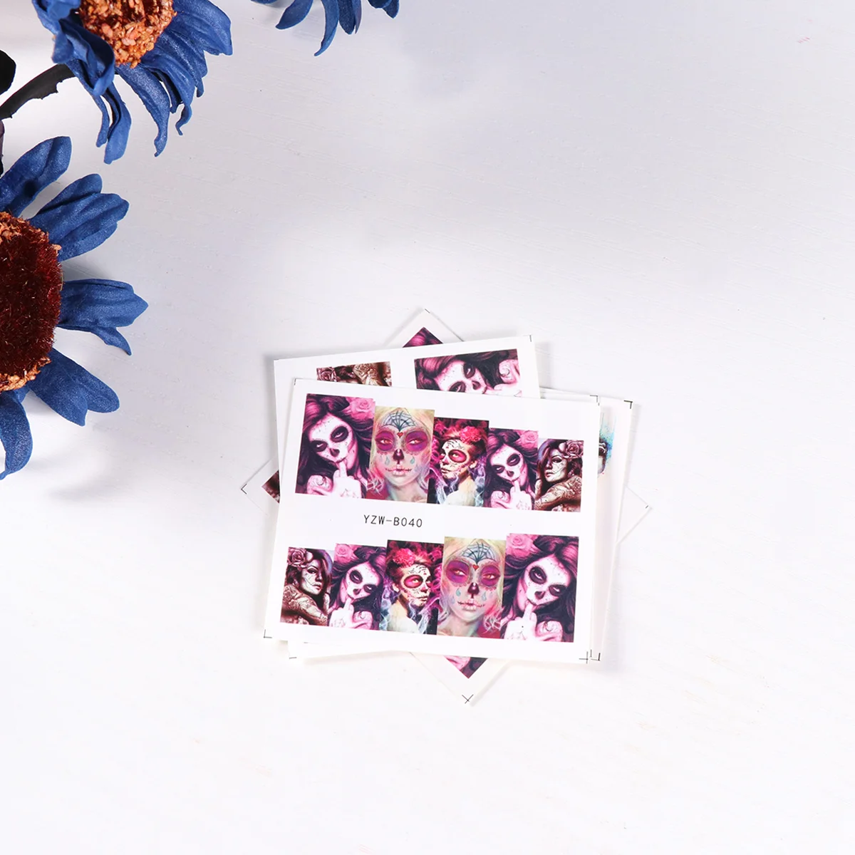 

20 PCS Calcomanias Para Uñas Ornament Stickers Elk Decor Party Nail Stickers Nail Decorations Nails Stickers Designs Decorate