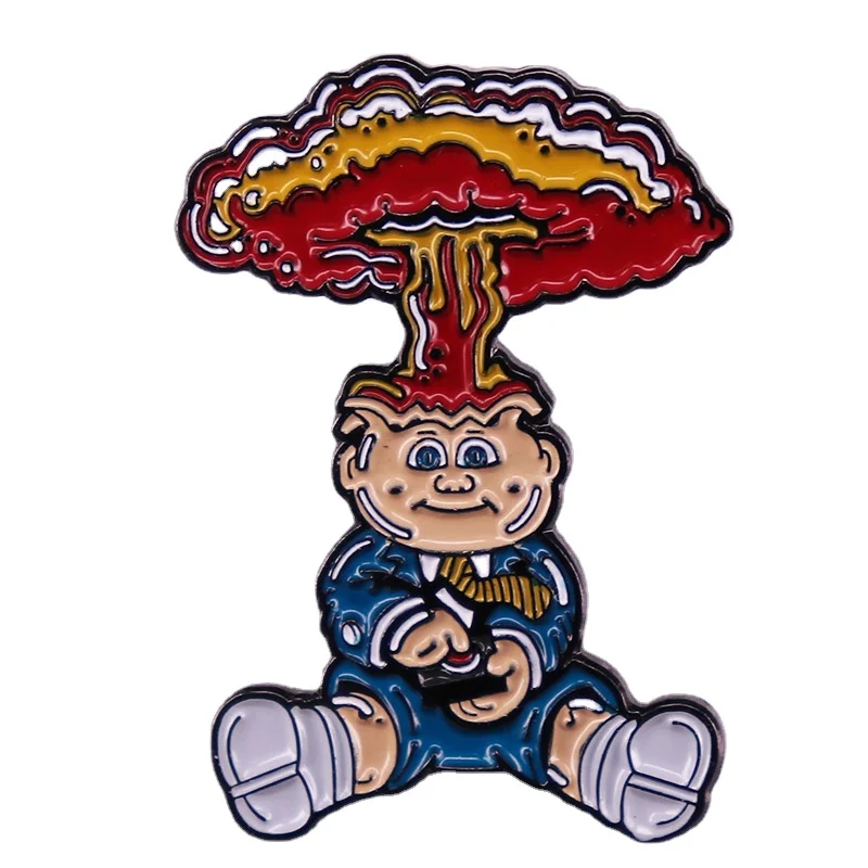 

Funny Garbage Pail Kids Hard Enamel Pin Badge Brooch for Jewelry Accessory