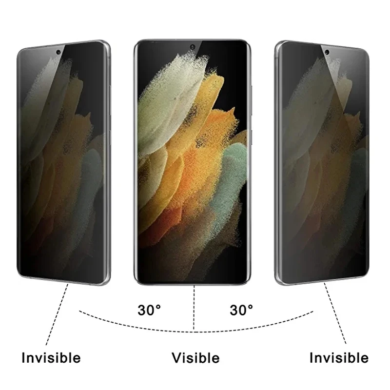 Антишпионская Гидрогелевая пленка для защиты экрана OPPO Realme C25S C25Y C21 C15 C12 C53 C3 C20A C3i