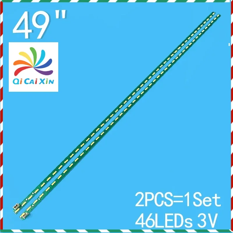 Светодиодная лента 2 шт. 49 дюймов FHD L + R Тип REV 0 3 MAK63267301 49LF5400 49LF5410 46LED 537 мм 100% новый