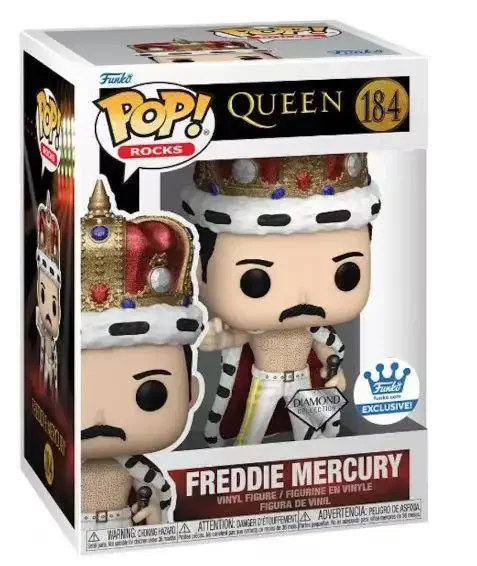 Новое поступление Funko Pop Rocks Queen Freddie Mercury # 184 # 183 #   97 #   Фредди Меркьюри ПВХ Виниловые Фигурки Коллекция Модели Игрушки Подарок (art.: 3920cd0ec4382) - 3920cd0ec4382