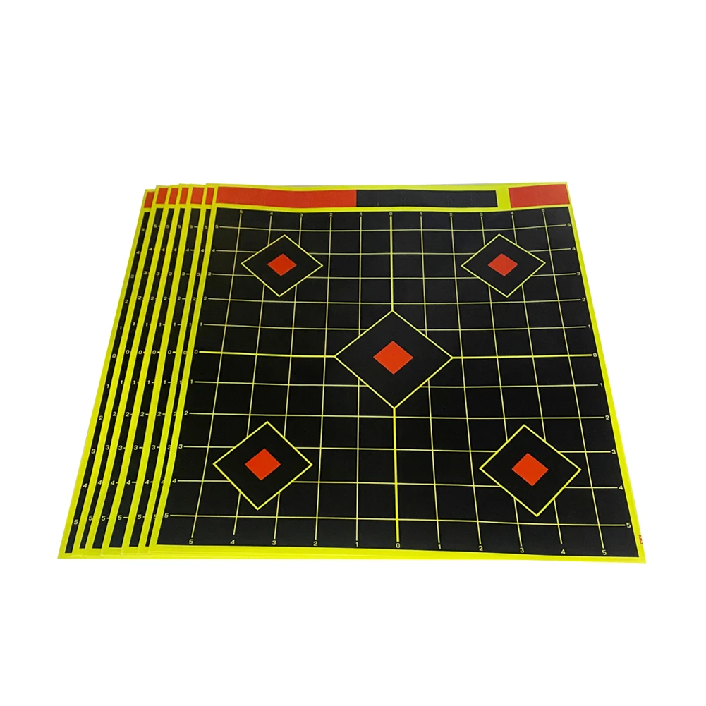 

Hunting Target Stickers Paper 12Inch Accessories Archery Color Changing
