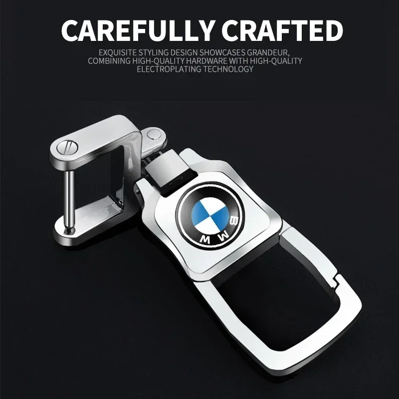 Брелок с логотипом автомобиля из алюминиевого сплава мужской брелок в подарок