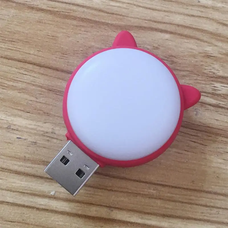 

Мини-лампа светодиодсветодиодный аккумуляторная с зарядкой от USB, в форме сердца