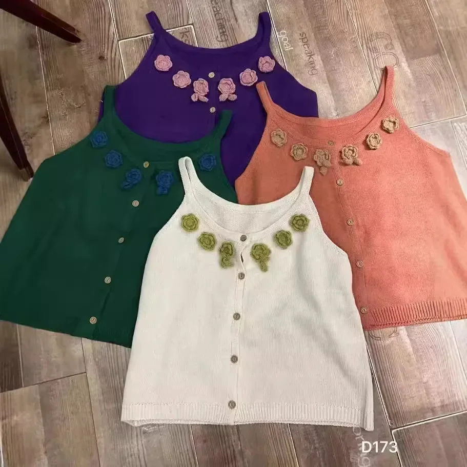 Осень 2024 новый женский мини-жилет на бретелях лесная система женская одежда