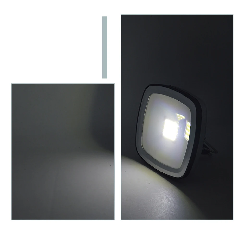 

Solar Tent Light LED High-Power Emergency USB Rechargeable Battery Lanterns Hanging Flashlight Hiking Garden Black
