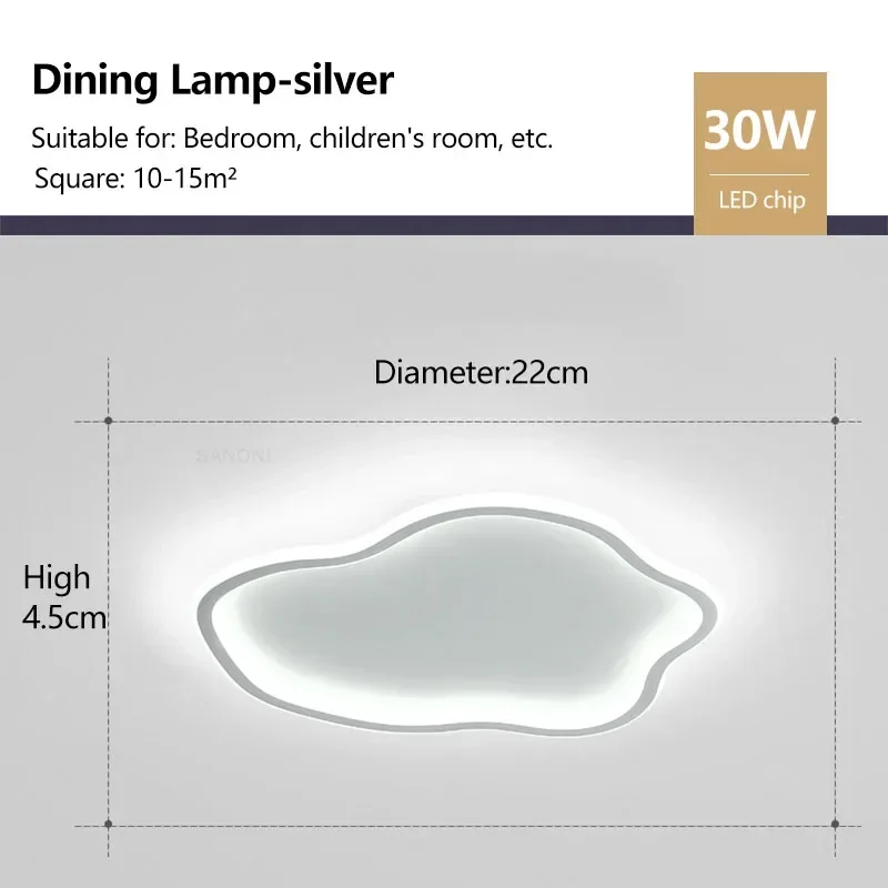 

Потолочный светильник Sanoni Cloud