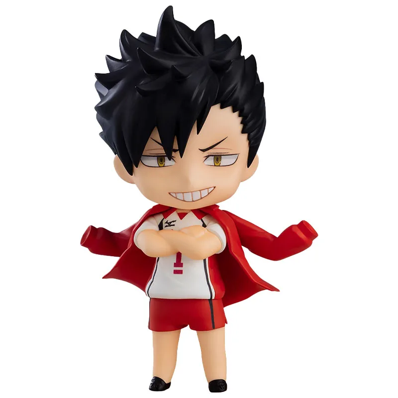 

100% Original Good Smile Nendoroid Orange Rouge GSC 1837 Haikyuu Kuroo Tetsurou Second Uniform Ver Anime Figure Model