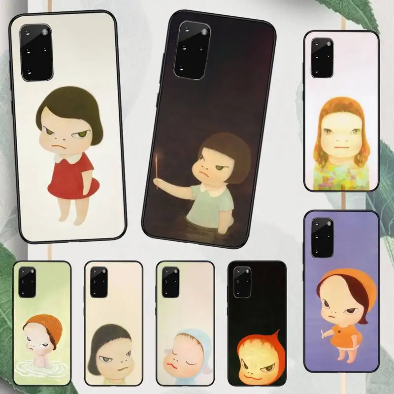 

Yoshitomo Nara cute cartoon girl Phone Case For Samsung galaxy A S note 10 12 20 32 40 50 51 52 70 71 72 21 fe s ultra plus