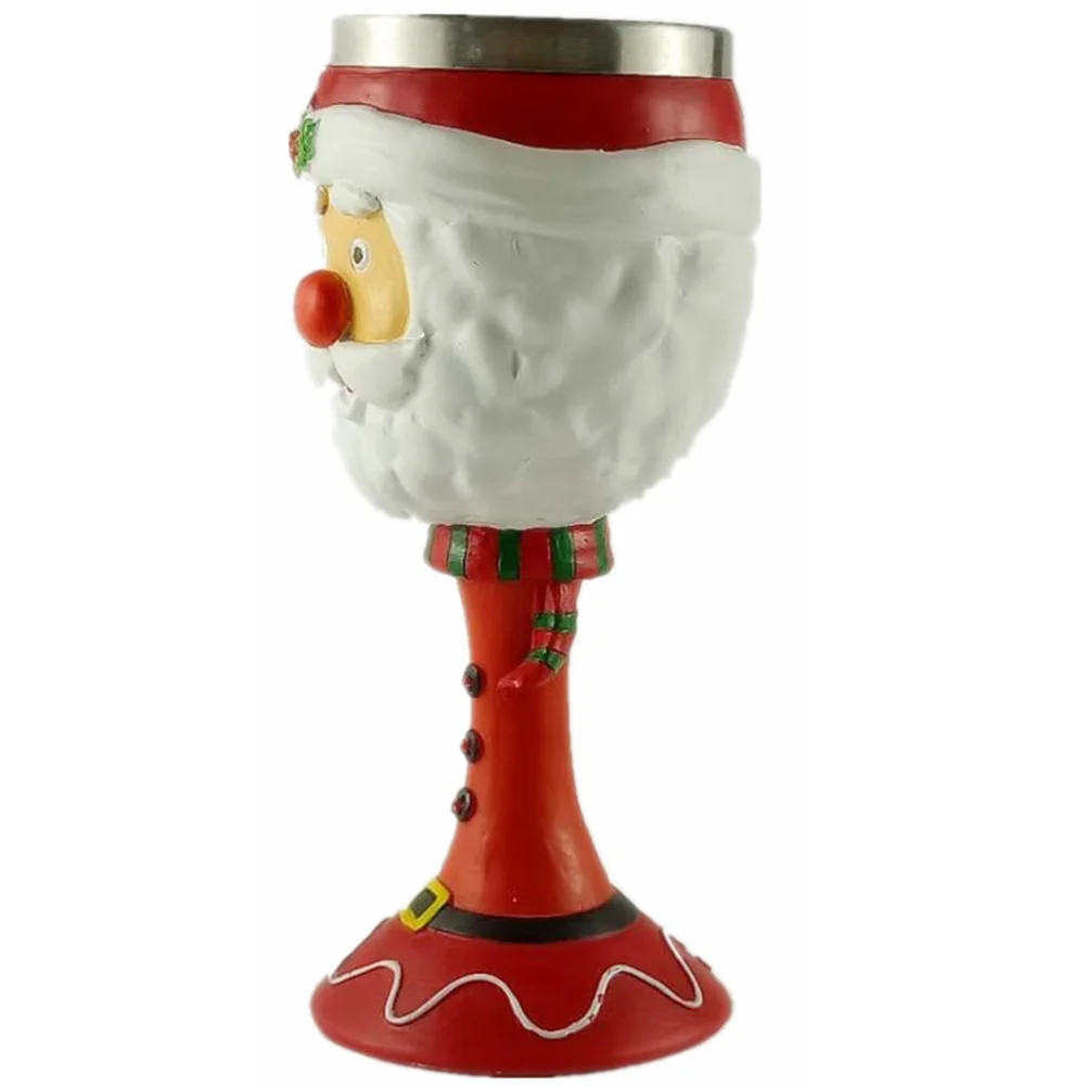 

Christmasglasses Goblets Goblet Champagne Santa Cup Xmas Drinking Party Cocktail Martini Glassware Coupe Toasting Holiday Flutes