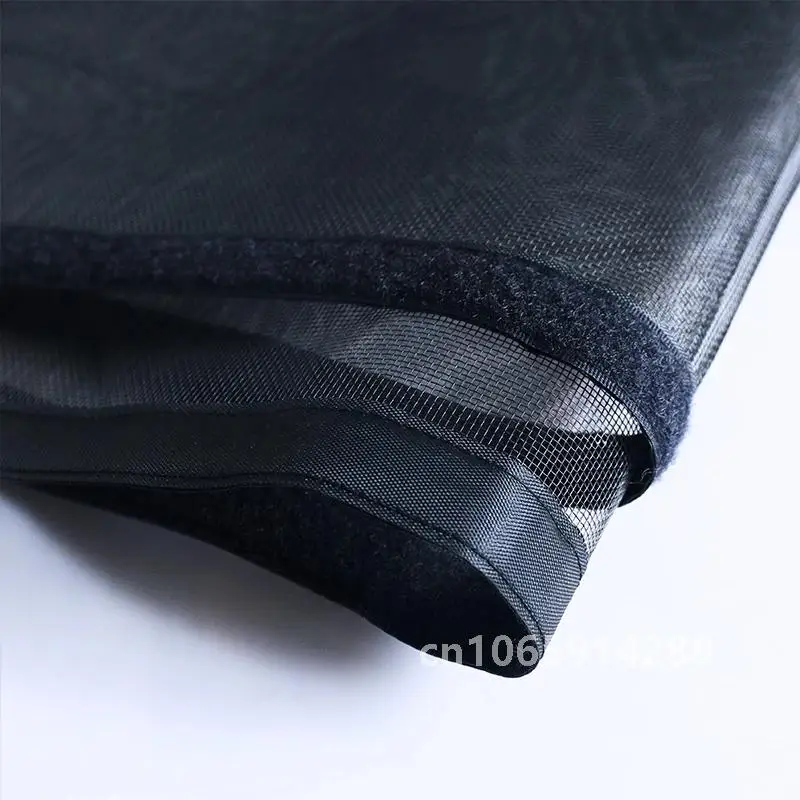 DTGJ Магнитный экран для окон москитная сетка черный воздушный тюль занавески