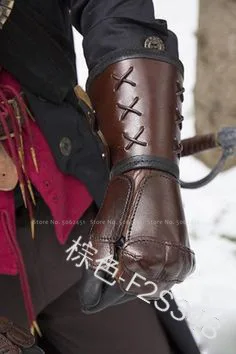 Кожаные перчатки для езды на мотоцикле средневековые в готическом стиле с