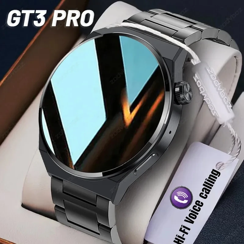 For Xiaomi Huawei Watch GT3 Pro Men's Smart Watch HD Large Screen Display Voice Calling Sport Watches Men Waterproof Smartwatch