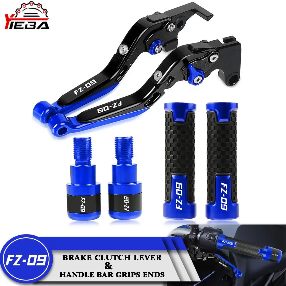 

Выдвижной тормозной рычаг сцепления руля мотоцикла, рукоятка руля, зажимы для YAMAHA FZ09 FZ-09 2013-2021 2020 2019 2018 2017