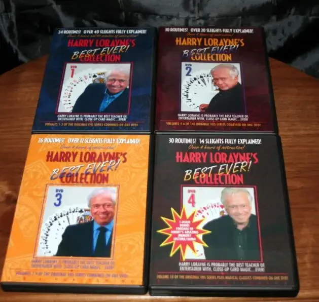 Лучшая коллекция Harry Lorayne Ever 1-4 - Фокусы