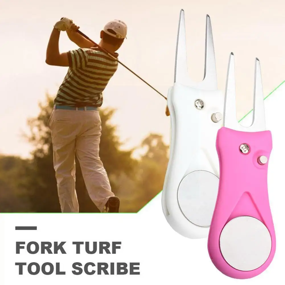

1 Pc Golf Tool Repair Tool Pitch Groove Cleaner Golf Pitchfork Green Fork Accessories Putting Golf Dropship A2f8