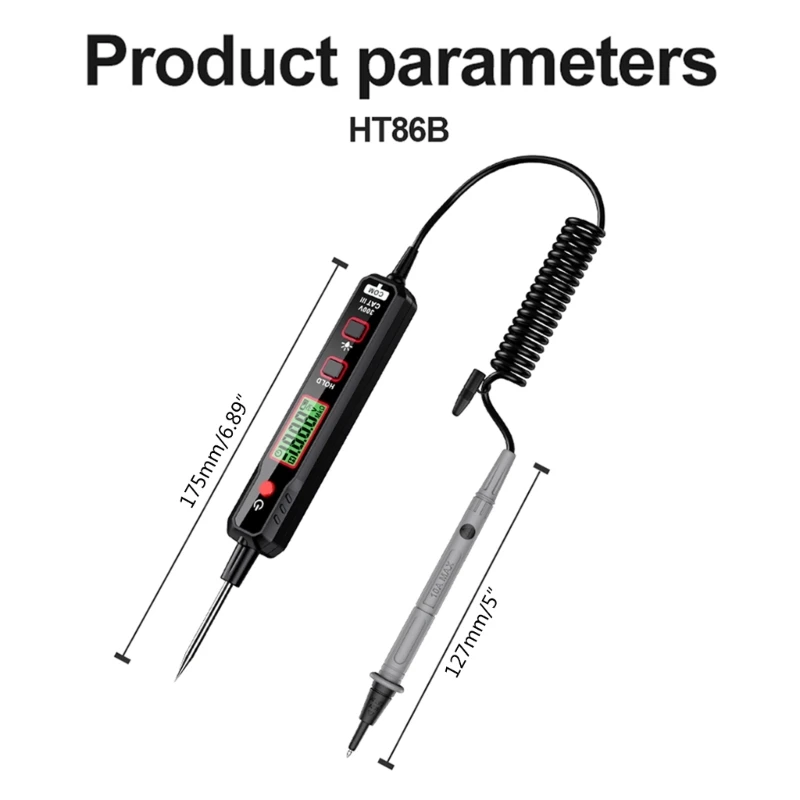 

0,8-100 в автомобильный тестер электрической цепи датчик электрической цепи диагностический инструмент для ремонта автомобиля Q81C
