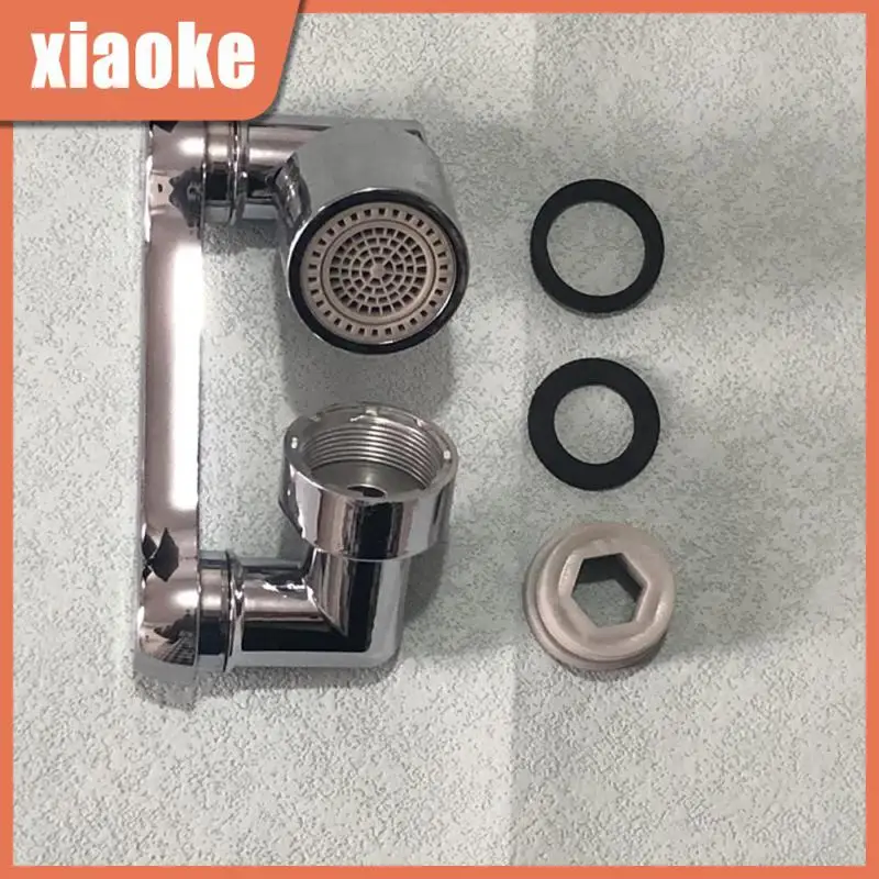 

Water-saving Kitchen Faucet Extender Aerator 1080 Rotation Multifunction Washbasin Faucet Bubbler Nozzle Mechanical Arm Faucet