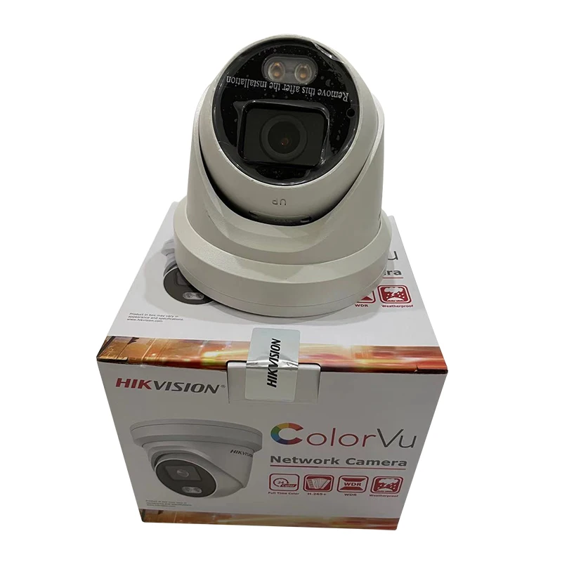 

In Stock Free Shipping 4MP Hik ColorVu IP Camera POE H.265+ IP67 Fixed Turret Network Full Color DS-2CD2347G2-LU