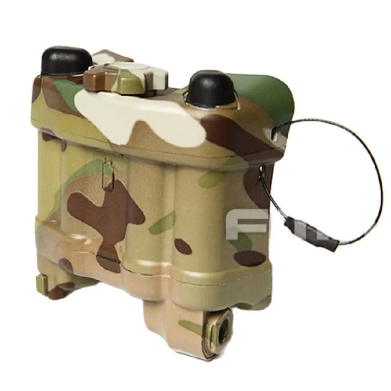 

Outdoor Sports Tactical Helmet An/Pvs31 Night Vision Mirror Accessories Battery Box Dummy Model No Function TB1280 MC