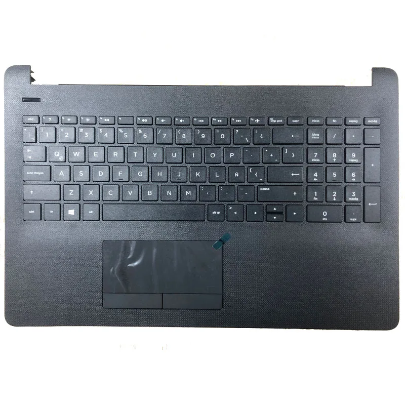 

Латиноамериканская Клавиатура для ноутбука HP 250, G6, 255, G6, 256, G6, 258, TPN-C129 LA Клавиатура с подставкой для рук, верхняя крышка с touc hp ad