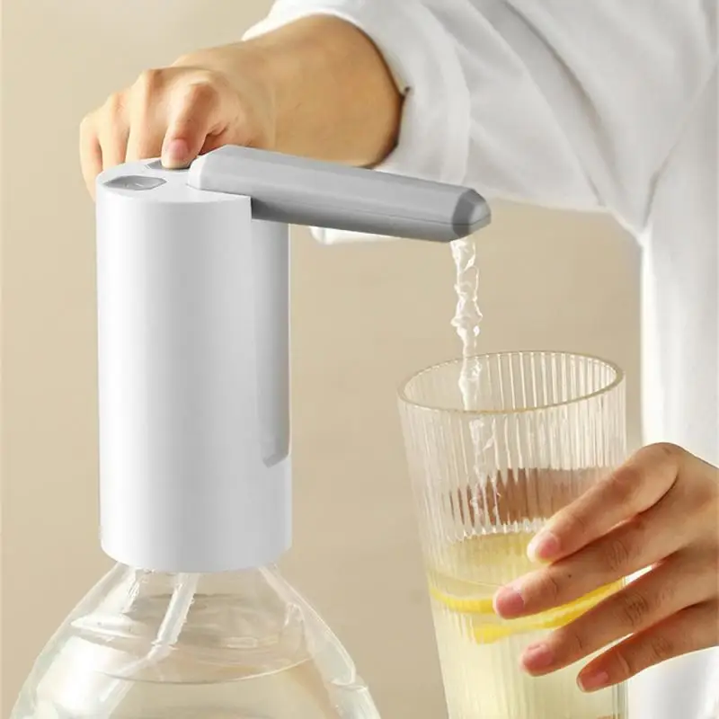 

Water Dispenser Portable Water Pump Mini Barreled Water Electric Pump Rechargeable Electric Bottled Drinking Bottle Switch