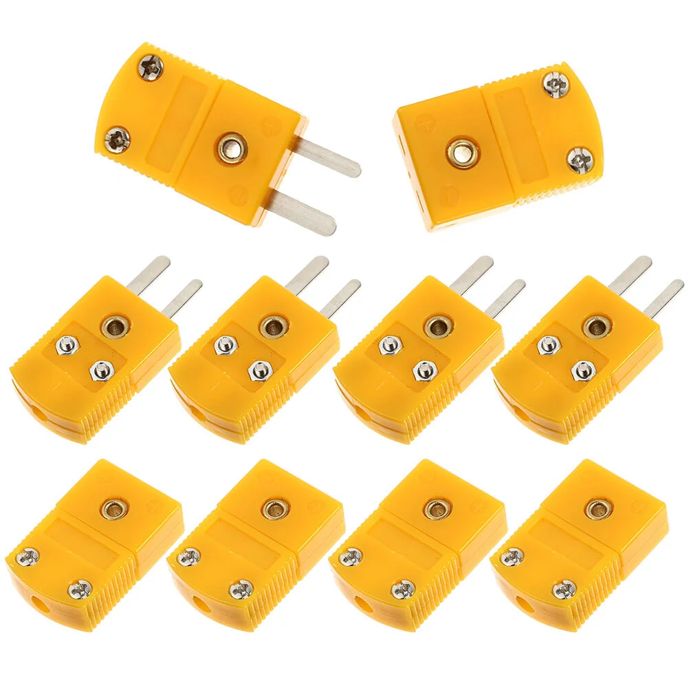 

5 Sets Thermocouple Adapters Thermocouple Connector Wire Connectors