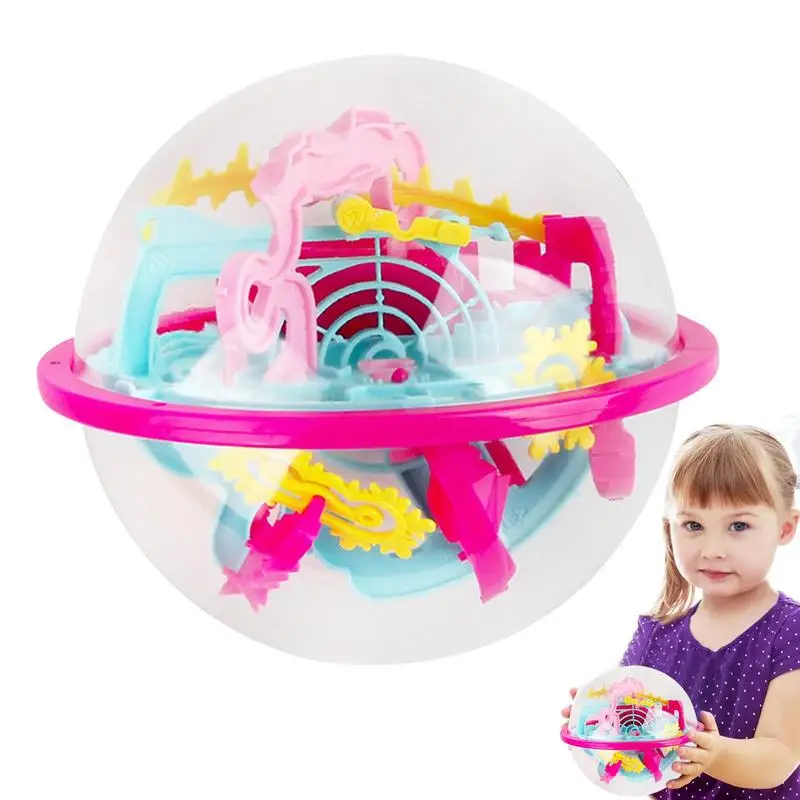 

Maze Ball Puzzle 100-158 Obstacles Sphere Game Ball Boy Gifts Interactive Maze Game Sphere Game Ball Boy Gifts 3 Styles Of