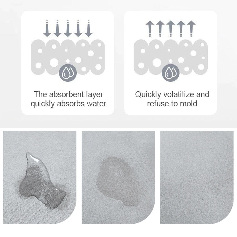 Отличный дизайнерский коврик для ванной Противоскользящие коврики резиновый