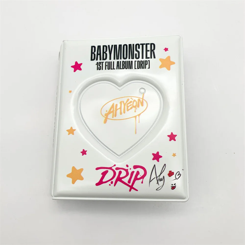 Альбом Kpop Babymonster капельная маленькая карточка брошюра RUKA PHARITA ASA AHYEON RAMI RORA CHIQUITA