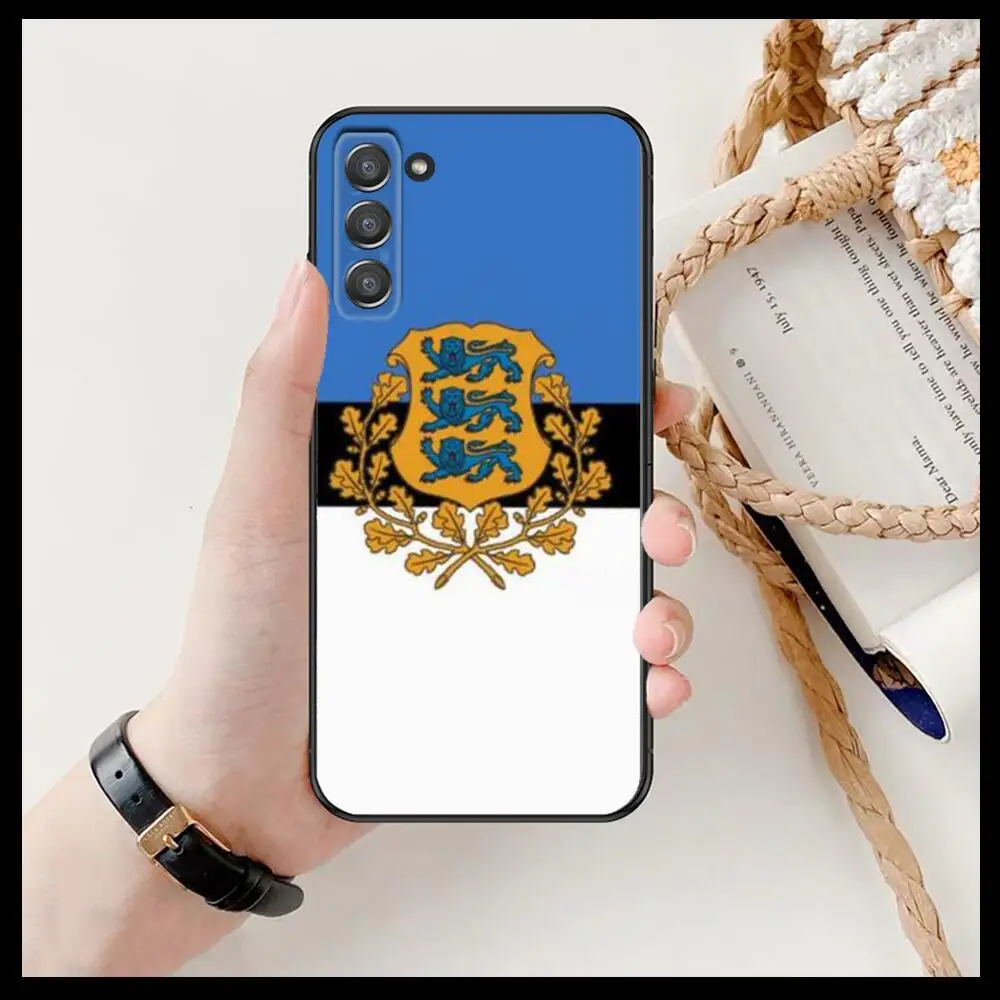 Чехол с эстонским флагом для телефона SamSung Galaxy s6 s7 S8 S9 S10E S20 S21 S5 S30 Plus fe 5G Lite Ultra Edge on.