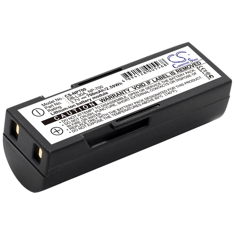 

CameronSino Battery for PENTAX Optio Z10 D-LI72 Sanyo Xacti VPC-A5 Samsung L77 MINOLTA DG-X50-K DG-X50-R DG-X50-S DiMAGE X50