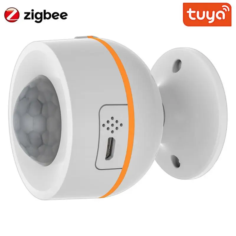 

Tuya Zigbee Smart PIR Motion Sensor With Temperature and Humidity sensor USB Power Supply Works With TUYA Hub