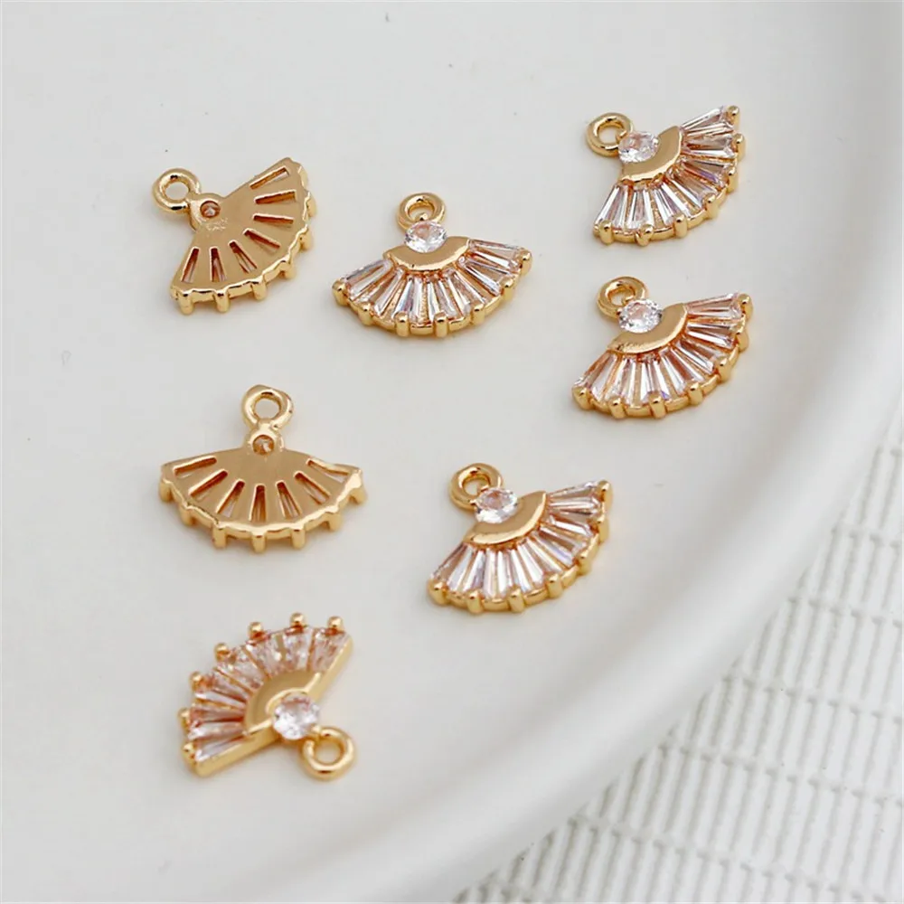 Лестница с микроинкрустацией в виде мешка из 14-каратного золота квадратный