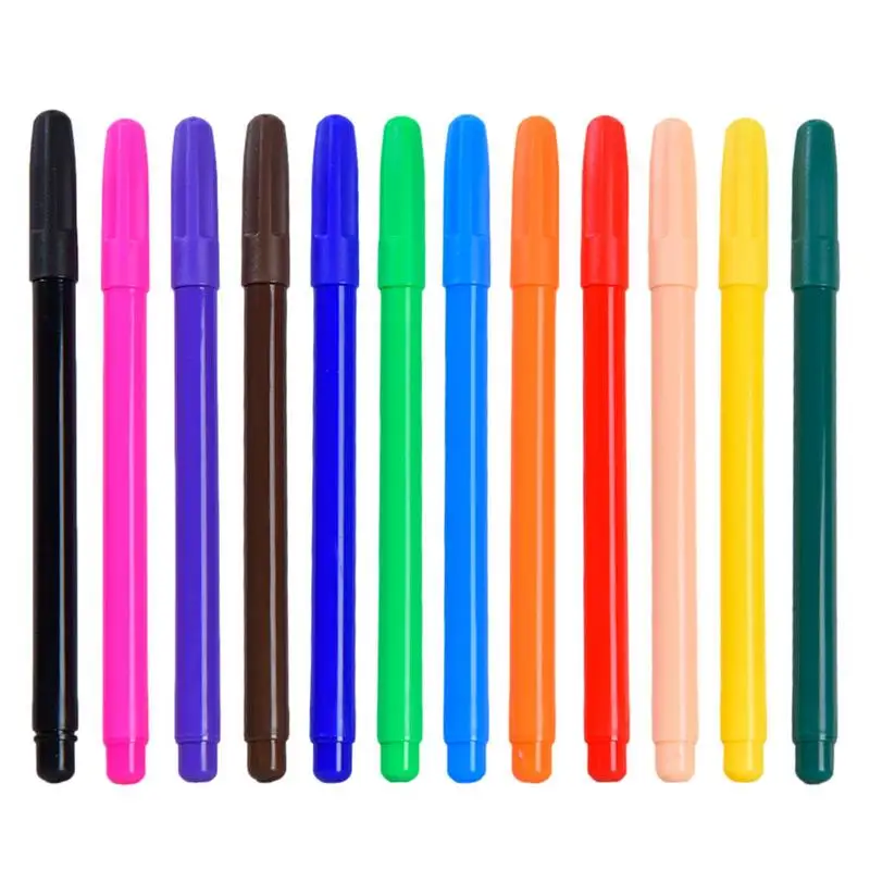 

Food Coloring Markers Food Markers For Sandwiches 12Pcs Gourmet Writer Food Decorating Pens For Cake Cookie Fondant Decorating