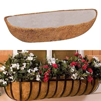 coco liners for hangings baskets coconut fiber planter inserts replacement liner planter liner for garden flower pot