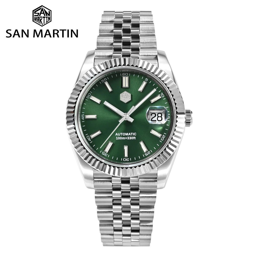 

Часы San Martin Мужские автоматические механические, 40 мм, SW200, 100 м