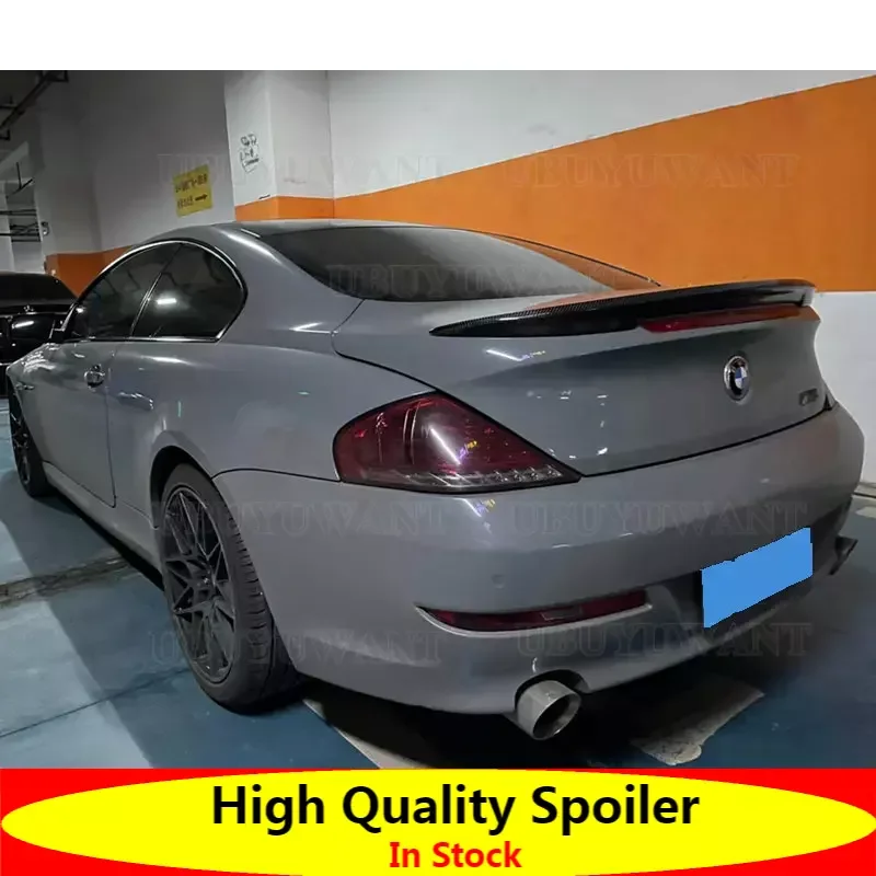 

Высококачественный задний спойлер из углеродного волокна для BMW 6 серии E63 2004-2009, автомобильные аксессуары для стайлинга автомобиля