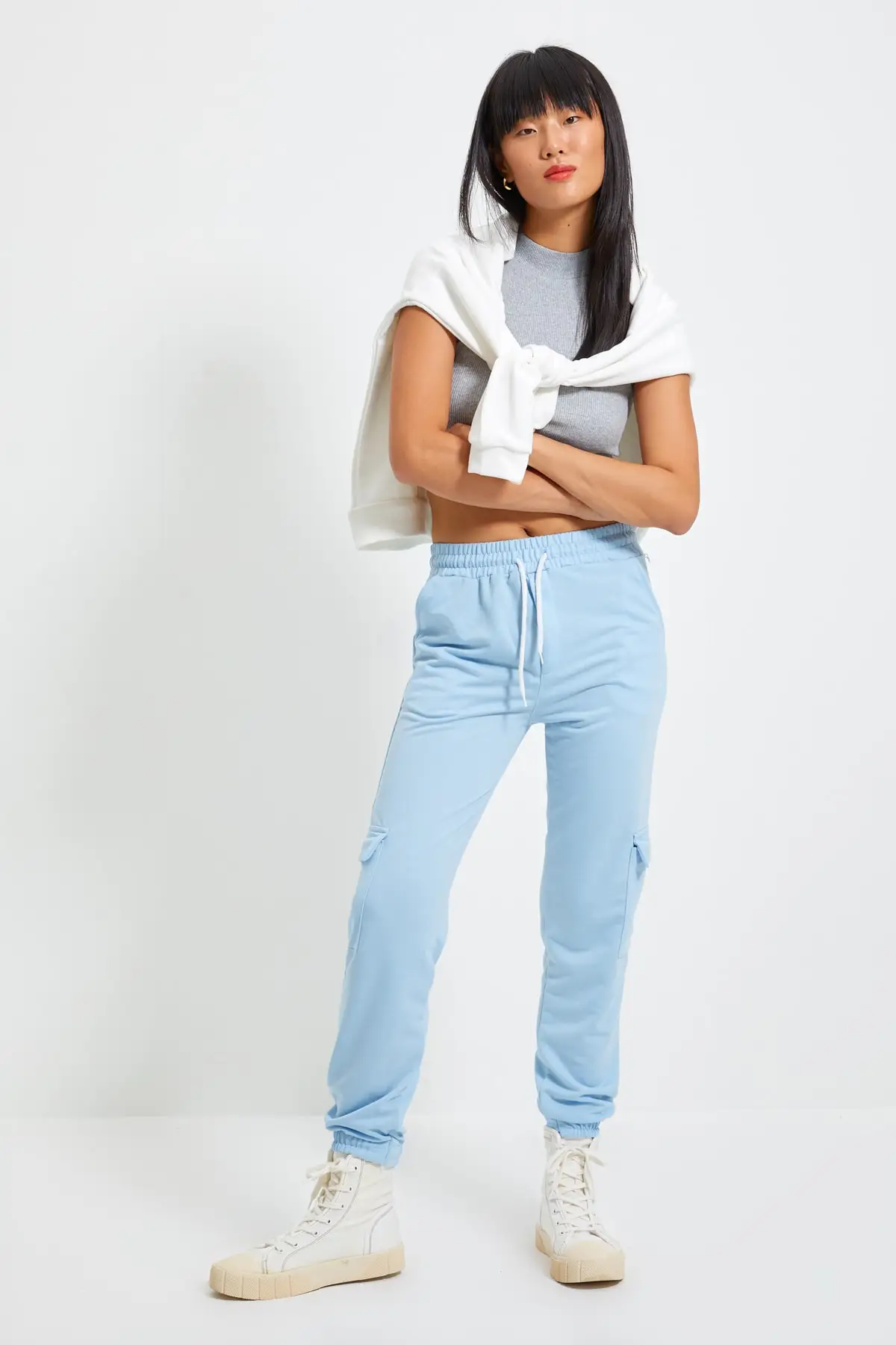 Trendyol Cargo Pockets Knit Sweatpants TWOAW20EA0088 | Спорт и развлечения