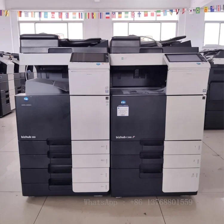 Новая модель копировального принтера для Konica Minolta Bizhub C368 копировальный аппарат с
