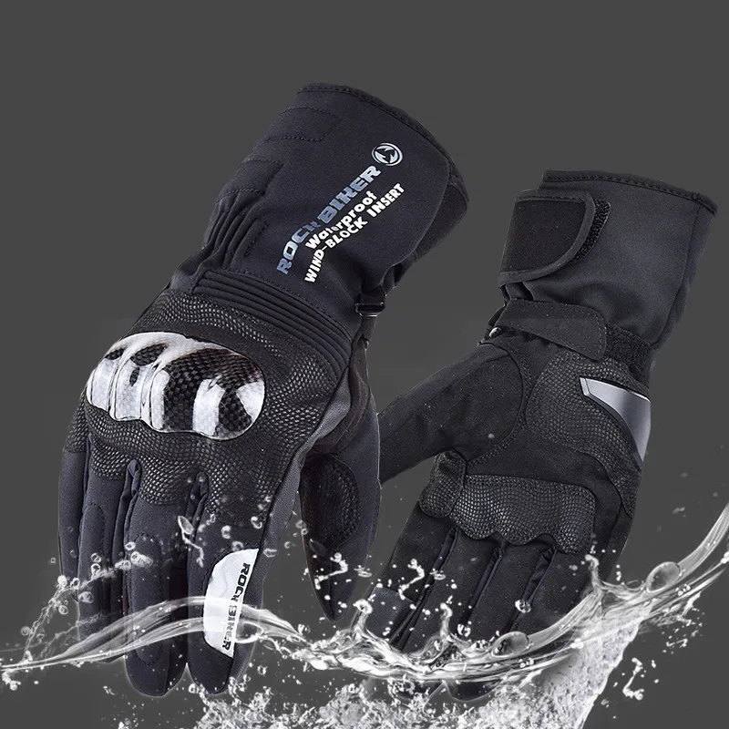Осенне-зимние Мотоциклетные Перчатки Suomy унисекс теплые водонепроницаемые