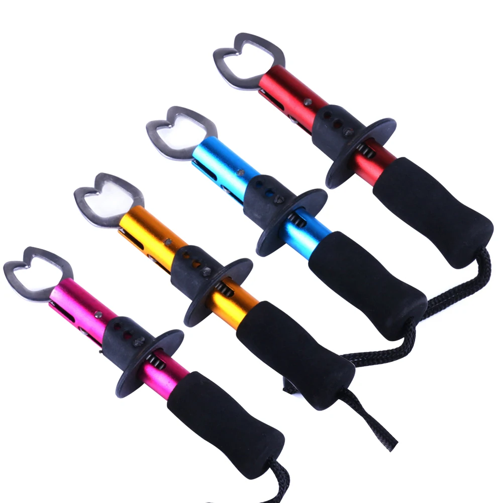 

17cm Fishing Gripper Portable Stainless Steel Fish Lip Grip Controller Handle Grab Nippers Pliers for Fisherman